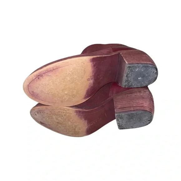 Charles by Charles David Yasmin Merlot Suede Bootie Size 6.5 - Picture 7 of 7